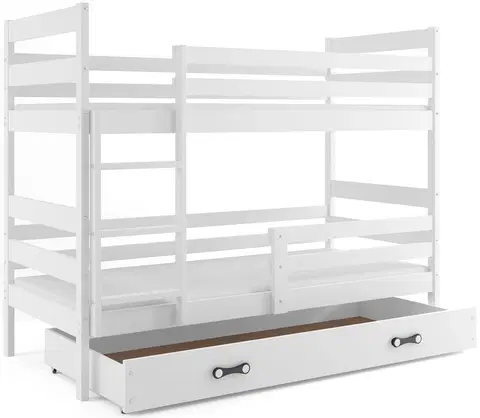 BMS Detská poschodová posteľ ERYK | biela Farba: Biela / biela, Rozmer.: 160 x 80 cm