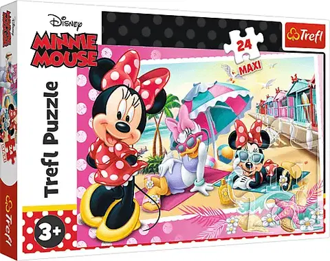 TREFL - Puzzle 24 Maxi - Prázdniny Minnie / Disney