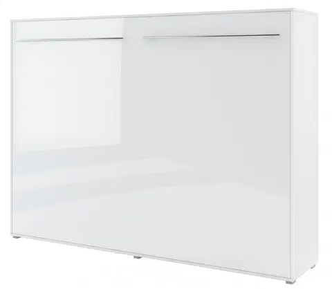 Dig-net nábytok Sklápacia posteľ CONCEPT PRO CP-05  | 120 x 200 cm Farba: biely lesk / biela