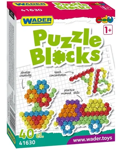 WADER - puzzle kocky 40 ks