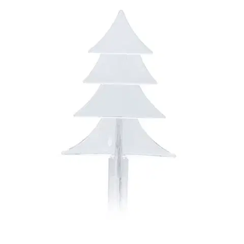 Vonkajšie vianočné osvetlenie Stromček, 5 ks, 15 LED teplá biela, s časovačom