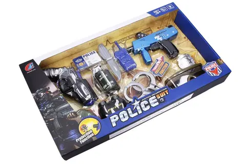 WIKY - Polícia set zbrane a vybavenie