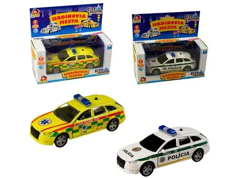 MADE - Polícia, ambulancia, SK 11cm, pullback