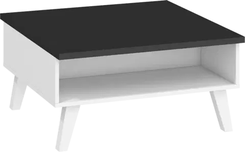 WIP Konferenčný stolík NORDIS-06 Farba: Čierna/biela