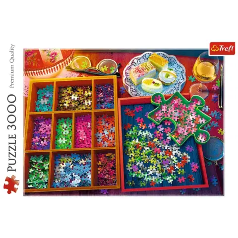 TREFL -  Puzzle 3000 - Večer s puzzle