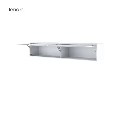Dig-net nábytok Nadstavec pre sklápaciu posteľ Lenart BED CONCEPT BC-15p | biely lesk