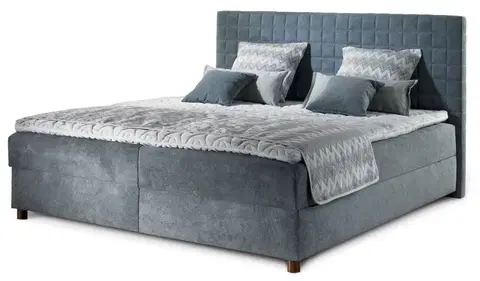 New Design  Manželská posteľ BELO 160 + topper