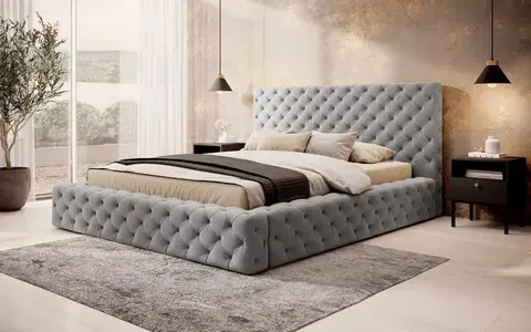ArtElta Manželská posteľ PRINCCE | 160 x 200 cm Farba: Sola 04