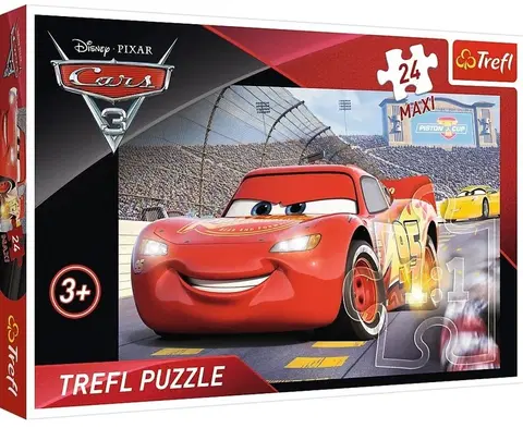 TREFL - Puzzle 24 Maxi Šampión  Disney Cars 3