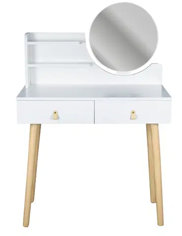 ArtJum Toaletný stolík SCANDI 3 biela | CM-989276