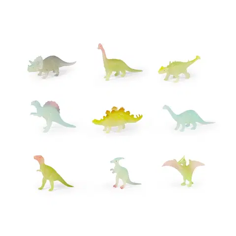 RAPPA - Dinosaury svieti v tme 9 ks vo vrecku