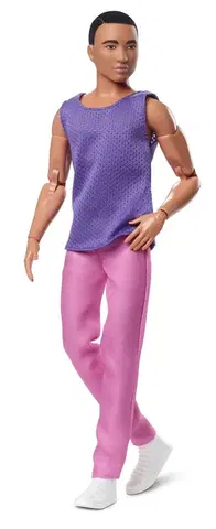 MATTEL - Barbie Looks Ken Vo Fialovom Tričku