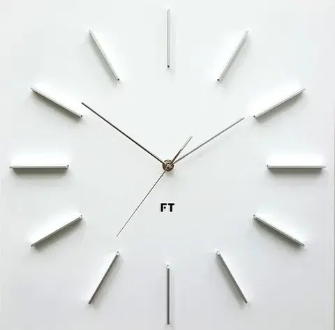 Future Time FT1010WH Square white 40cm