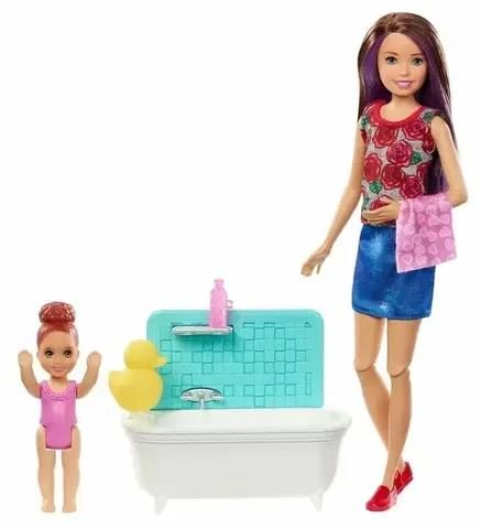 MATTEL - Barbie opatrovateľka-kúpanie