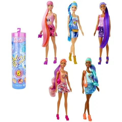 MATTEL - Barbie color reveal Barbie totálny denim, Mix Produktov